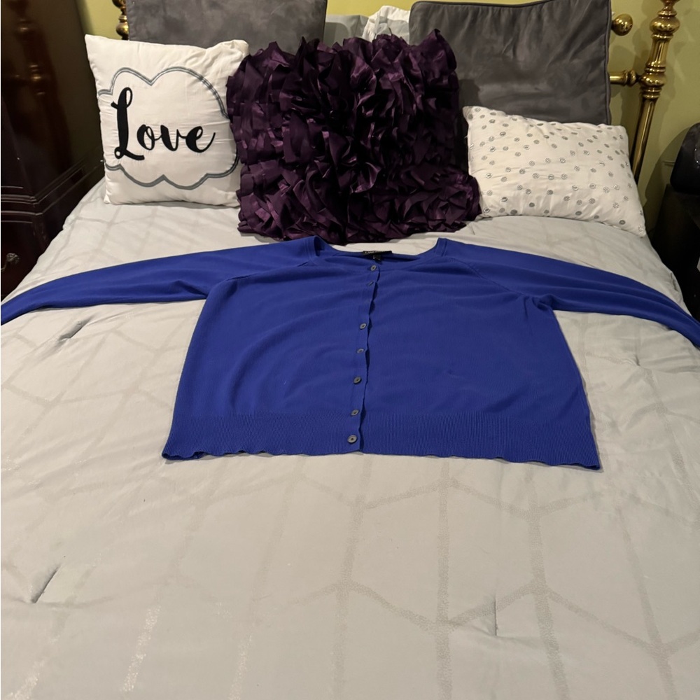 Lane Bryant Royal Blue twin set. In size 22/24